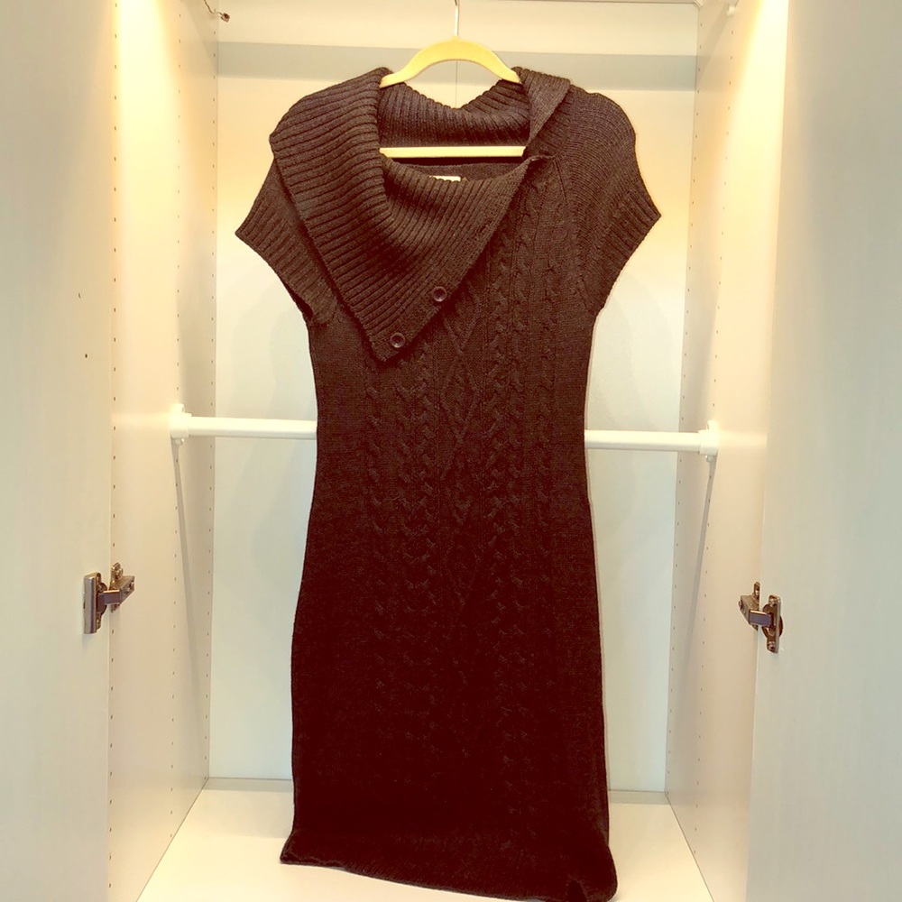 Charcoal Sweater Dress CALVIN Klein